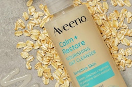 aveeno cleanser on oats