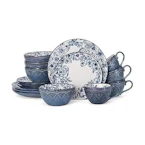Pfaltzgraff Gabriela Blue Dinnerware Set