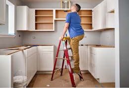 Lowe's Werner step ladder