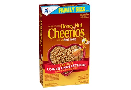 2 Cheerios Cereal Boxes