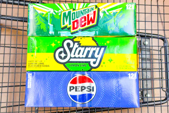 Get 3 Pepsi, Mountain Dew, or Starry Soda 12-Packs for $3.33 Each at Kroger
