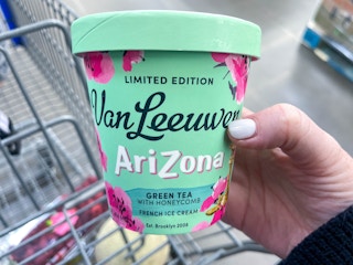 Ice Cream being held in store