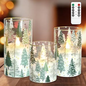 Christmas Flameless Candles