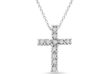 Diamond Cross Necklace