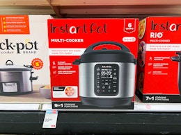 Instant Pot 9-in-1 Pressure Cooker Bundle, Only $57 at Target (Reg. $130) card image