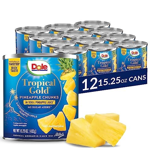 Dole Pineapple Chunks 12-Pack
