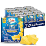 Dole Pineapple Chunks 12-Pack