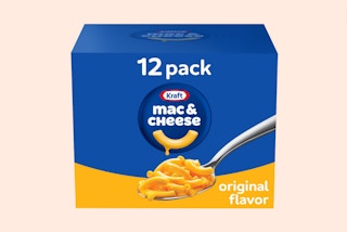 a box of mac & cheese