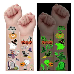 Luminous Halloween Tattoos