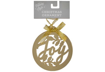 Holiday Style Christmas Ornament