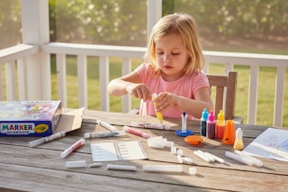 walmart crayola marker workshop