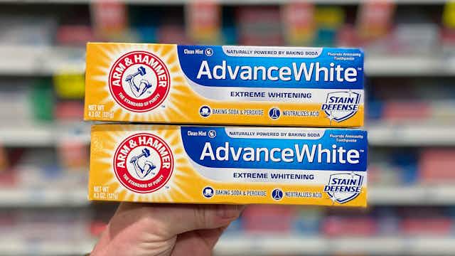 Arm & Hammer Toothpaste, Only $0.59 Each at Rite Aid card image