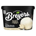 2 Breyers Ice Cream Tubs