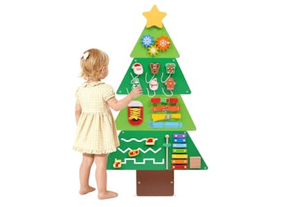 Montessori Wall Busy Board