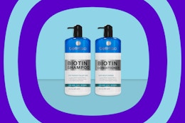 Biotin Shampoo and Conditioner Set, as Low as $19 on Amazon (Reg. $40) card image