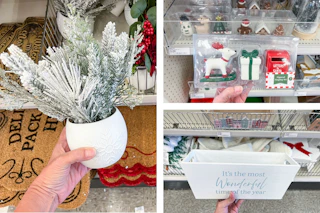 christmas target dollar spot items side by side 10/13/26