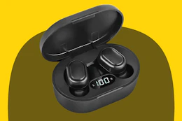 earbuds in a case