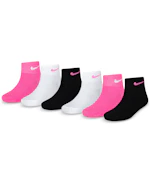 Nike Kids' Metallic Swoosh Socks 6-Pack