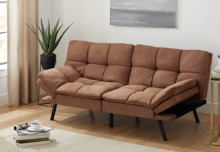 walmart mainstays memory foam futon