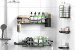 Shower Caddy Adhesive Shower Organizer 7-Pack