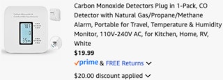carbon monoxide detector