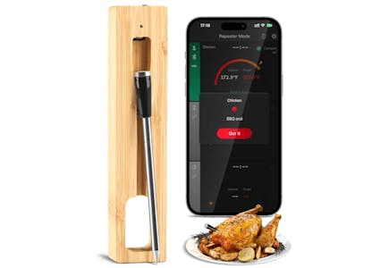 Smart Bluetooth Meat Thermometer