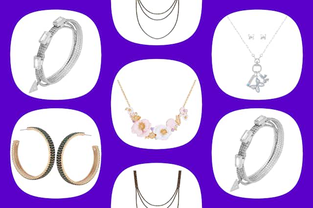 Guess Jewelry at Macy's: $9 Earrings or Bracelets and $10 Necklaces card image