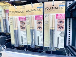 L'Oreal Voluminous Mascara, Only $2.24 at Walgreens card image