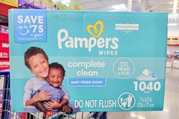 Pampers Baby Wipes 13-Pack, Just $18.48 at Sam's Club ($0.02 per Wipe) card image