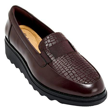 Clarks Sharon Pace Wedge Loafer