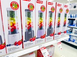 Dash Rechargeable Portable Blender, Only $14 at Target card image