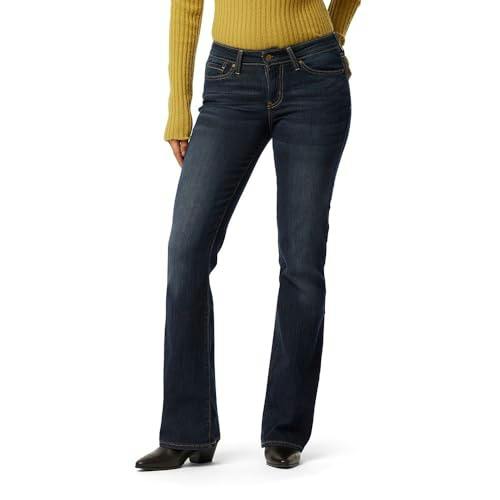 Women's Mid Rise Bootcut Jeans