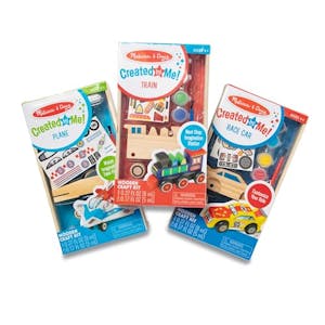 Melissa & Doug Wooden Craft Kit 3-Pack