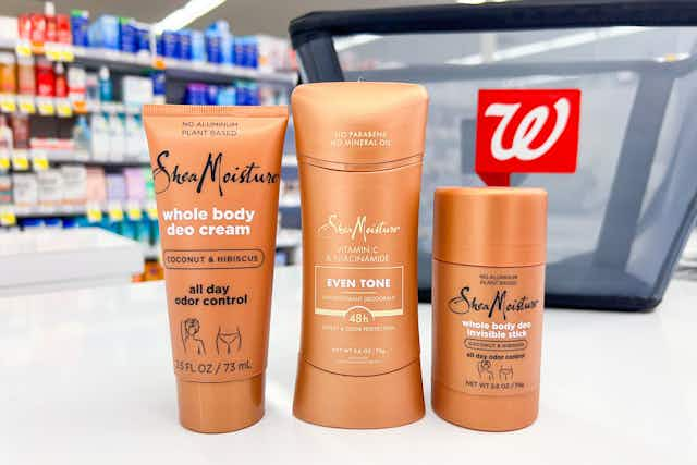 SheaMoisture Deodorant, Just $3.49 Each at Walgreens — Clip $10 Coupon Now card image