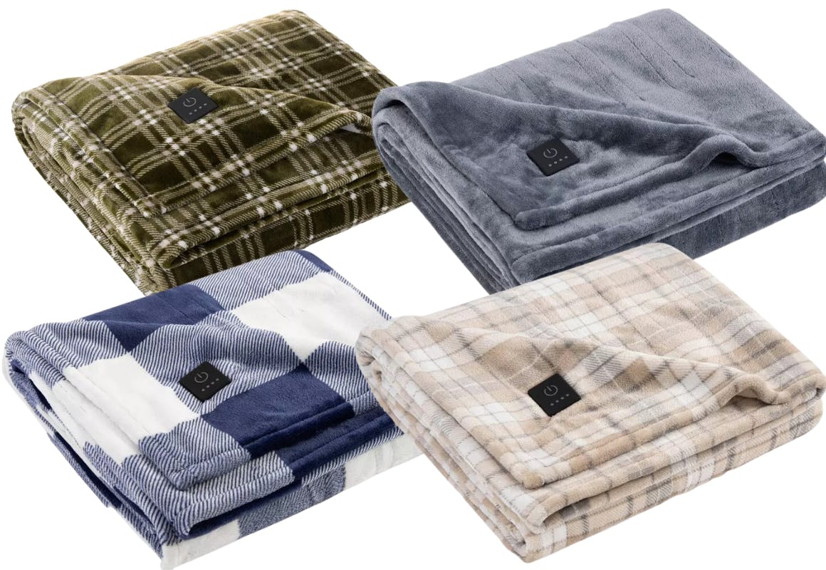 Cozy Heated Throw Blanket