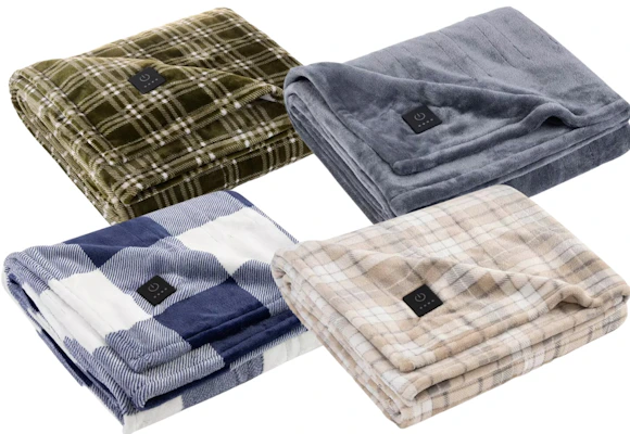 Cozy Heated Throw Blanket