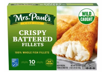 2 Mrs. Paul's Seafood Boxes