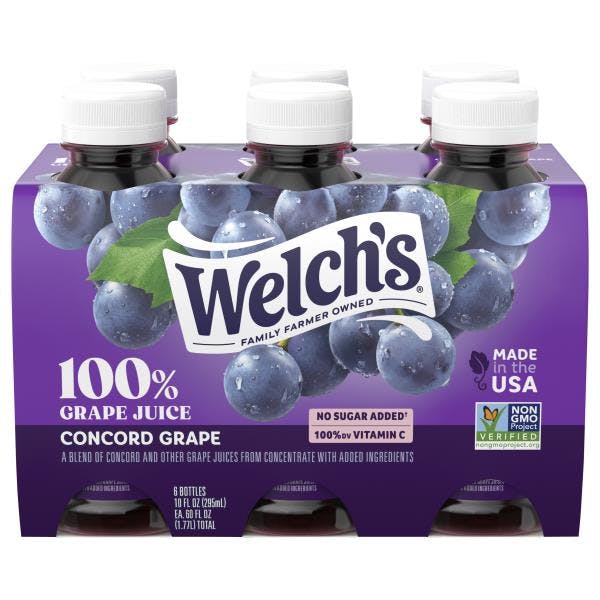 2 Welch's Juice 6-Packs