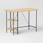 Room Essentials Wood and Metal Desk