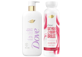 2 Dove Premium Body Washes