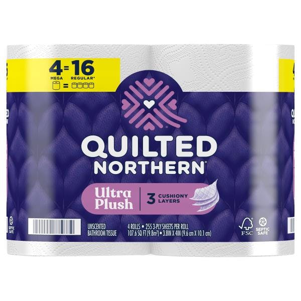 2 Quilted Northern Toilet Paper Packs