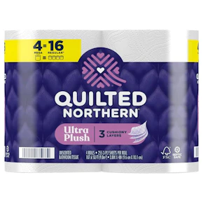2 Quilted Northern Toilet Paper Packs