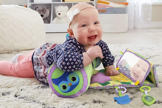 VTech 3-in-1 Tummy Time Mat, Now Only $17 at Walmart (Reg. $30) card image