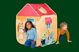 bluey play house pop up tent