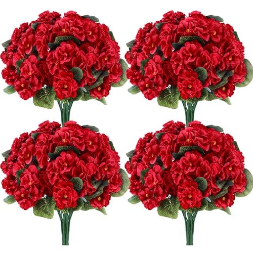 Artificial Geraniums