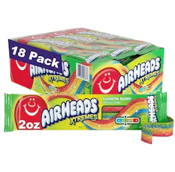 Airheads Xtreme Sour Belts 18-Pack