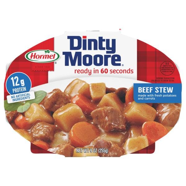 2 Dinty Moore Beef Stews
