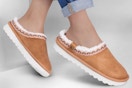 Skechers Cozy Up Sherpa Lined Slippers, $25 at QVC card image