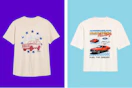 Old Navy Graphic t-shirts on KCL template
