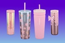 new cherry blossom spring collection cups from starbucks